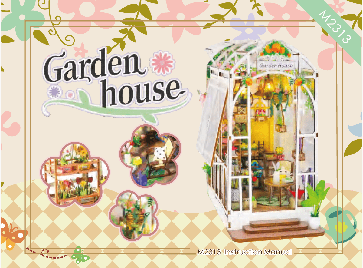 Garden House M2313 | English Manual