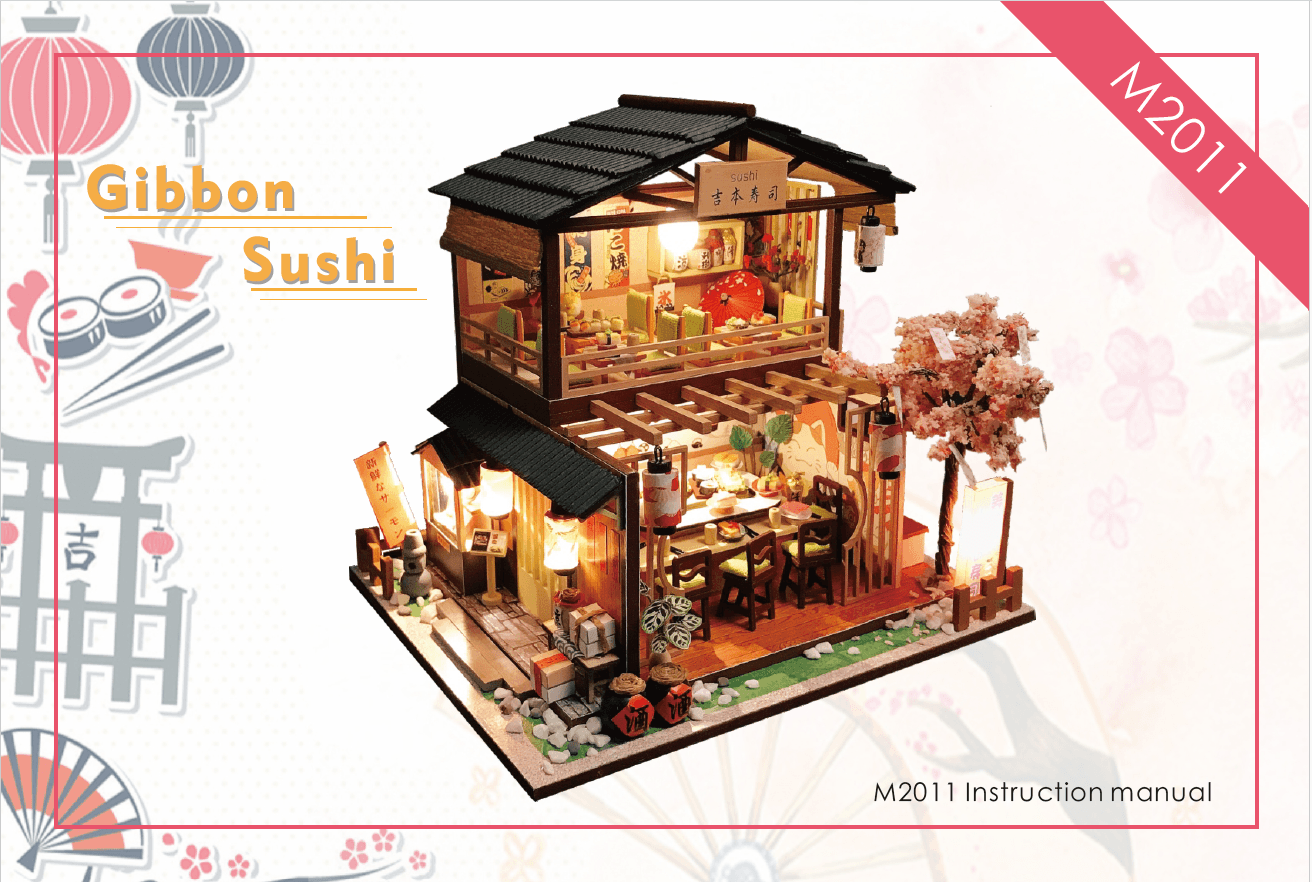 Gibbon Sushi M2011 | English Manual