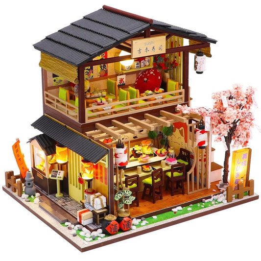 Gubbion Sushi | Japanese Style Sushi Restaurant DIY Miniature House Kit - The Emporium