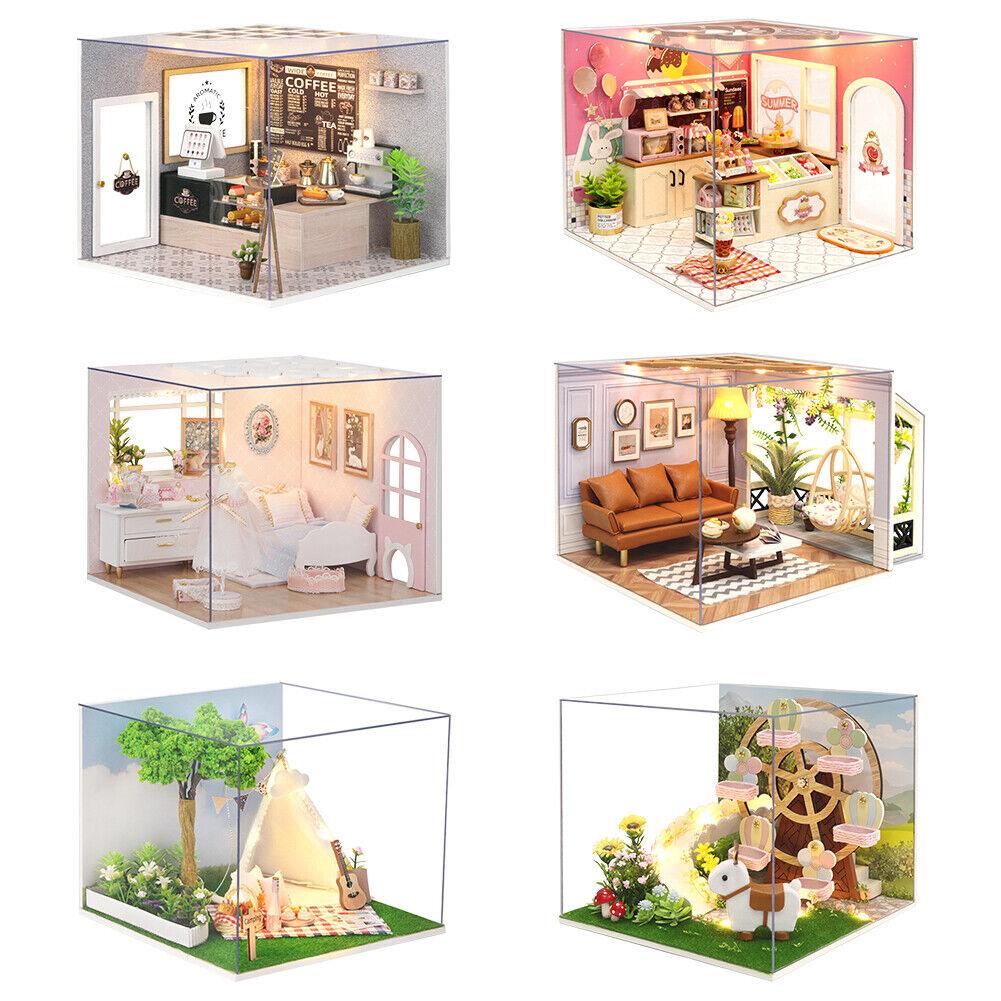 Happy Ice Cream Shop | DIY Miniature House Kit - The Emporium