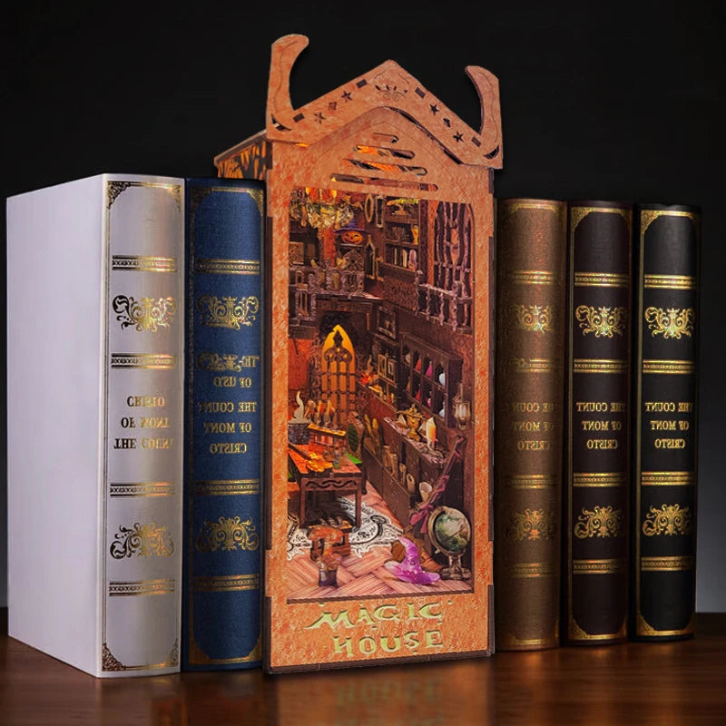 Academy of Magic | DIY Book Nook Shelf Insert Kit