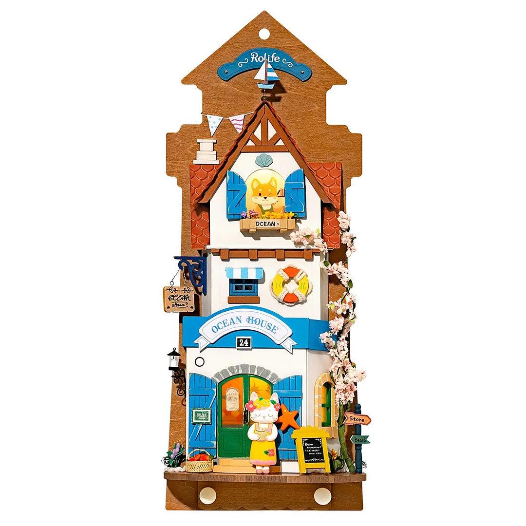 Island Dream Villa DIY Wall Hanging Miniature House Kit DS022 - The Emporium