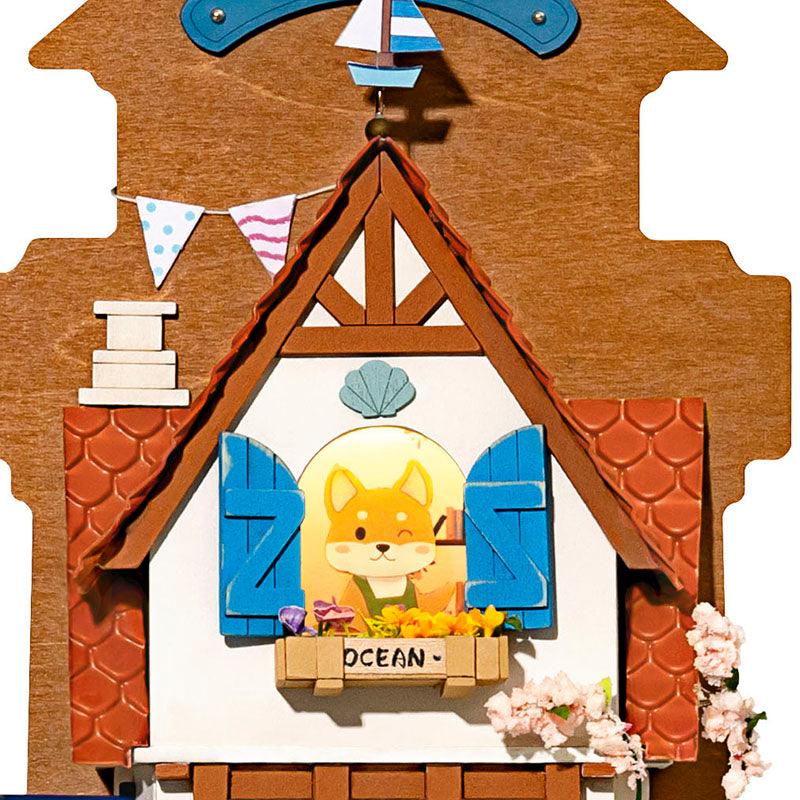 Island Dream Villa DIY Wall Hanging Miniature House Kit DS022 - The Emporium