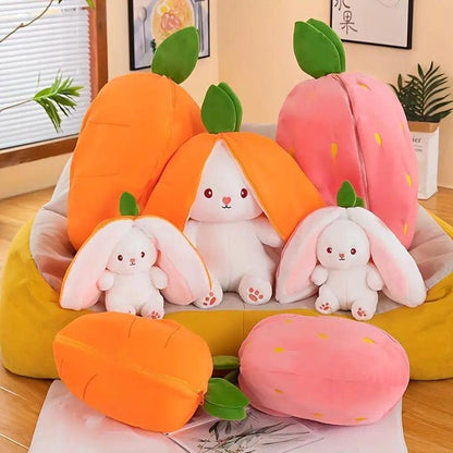 Kawaii Fruit Bunny Plush Doll - The Emporium