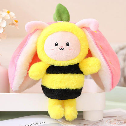 Kawaii Fruit Bunny Plush Doll - The Emporium