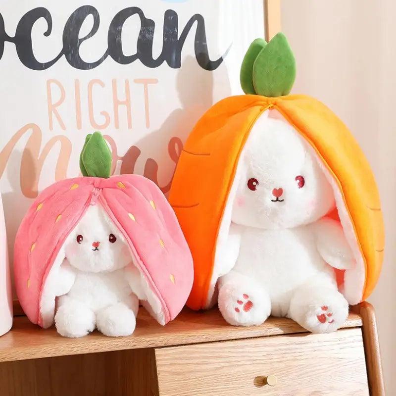 Kawaii Fruit Bunny Plush Doll - The Emporium