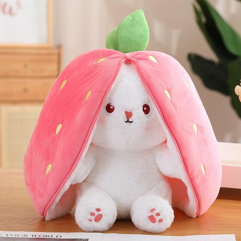 Kawaii Fruit Bunny Plush Doll - The Emporium