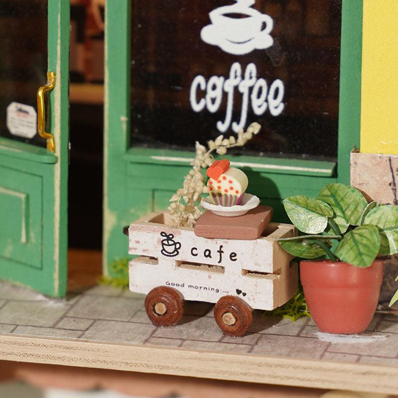 Lazy Coffee House DIY Wall Hanging Miniature House Kit DS020 - The Emporium