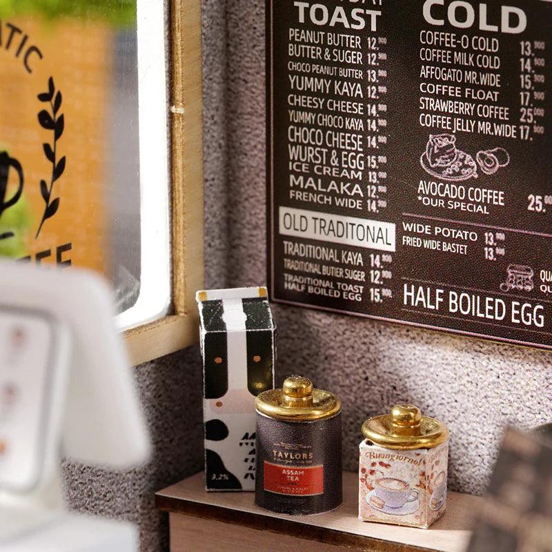 Leisurely Coffee Shop | DIY Miniature House Kit - The Emporium