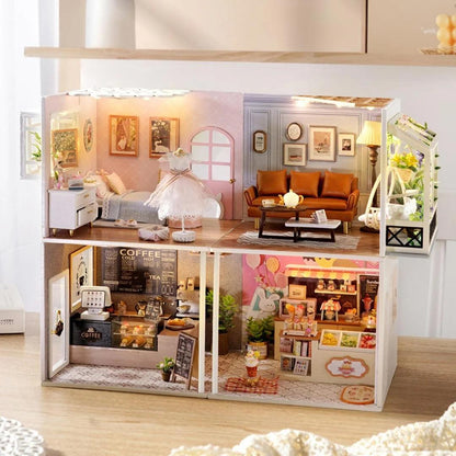 Leisurely Coffee Shop | DIY Miniature House Kit - The Emporium