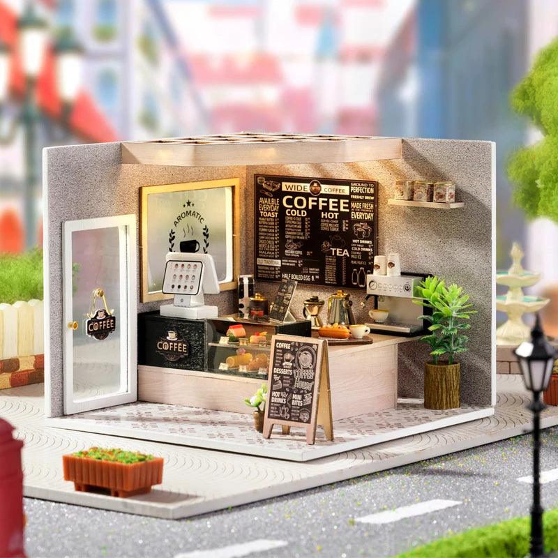 Leisurely Coffee Shop | DIY Miniature House Kit - The Emporium