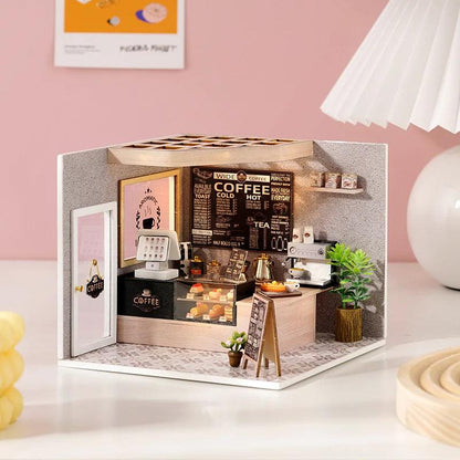 Leisurely Coffee Shop | DIY Miniature House Kit - The Emporium