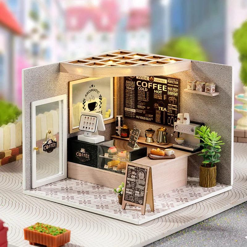 Leisurely Coffee Shop | DIY Miniature House Kit - The Emporium