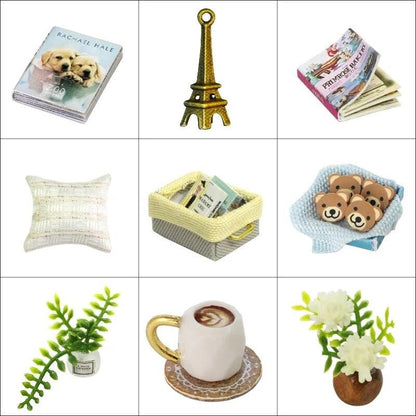 Living Room DIY Miniature House Kit - The Emporium