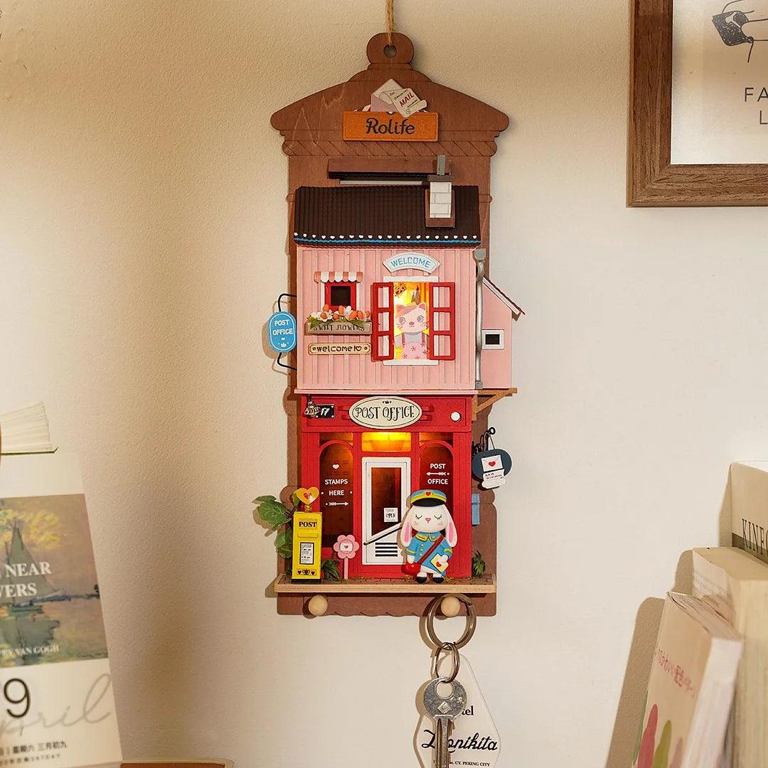 Love Post Office DIY Wall Hanging Miniature House Kit DS021 - The Emporium