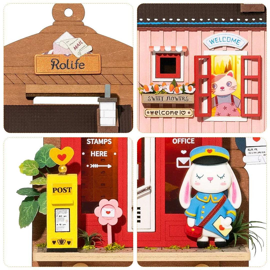 Love Post Office DIY Wall Hanging Miniature House Kit DS021 - The Emporium