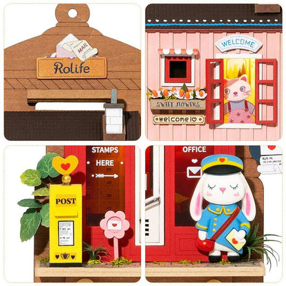 Love Post Office DIY Wall Hanging Miniature House Kit DS021 - The Emporium