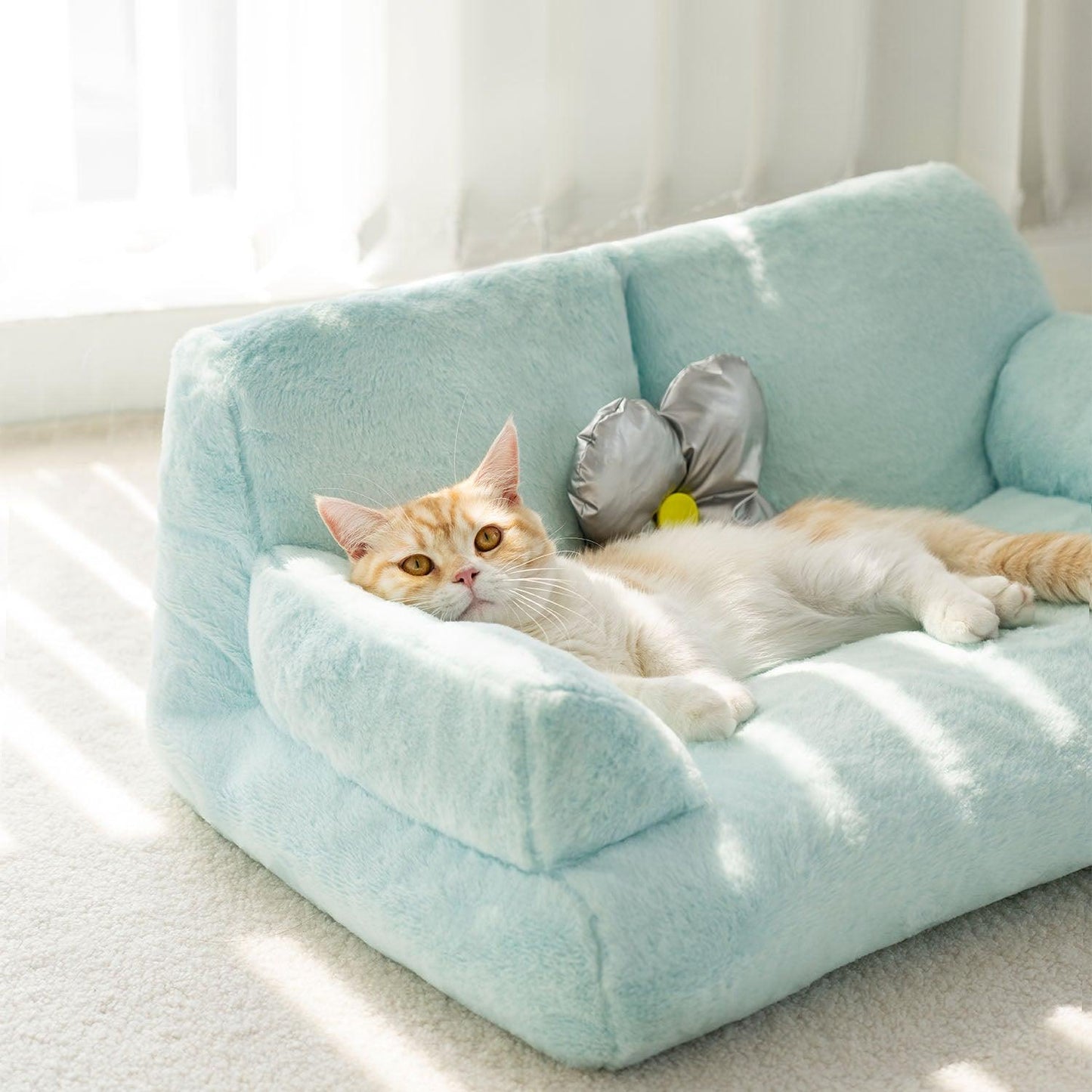 Mewoofun Macaron Color Pet Sofa - The Emporium