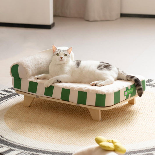 Mewoofun Wooden Elevated Pet Bed - The Emporium