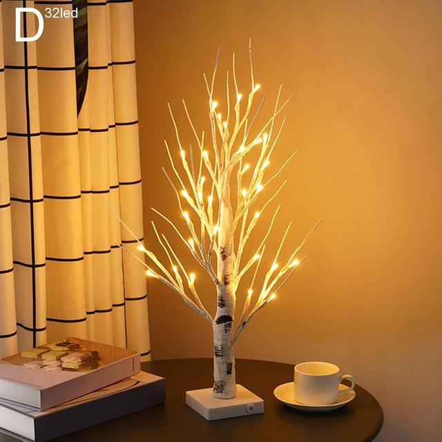 Mini Copper Wire Birch Tree Light - The Emporium