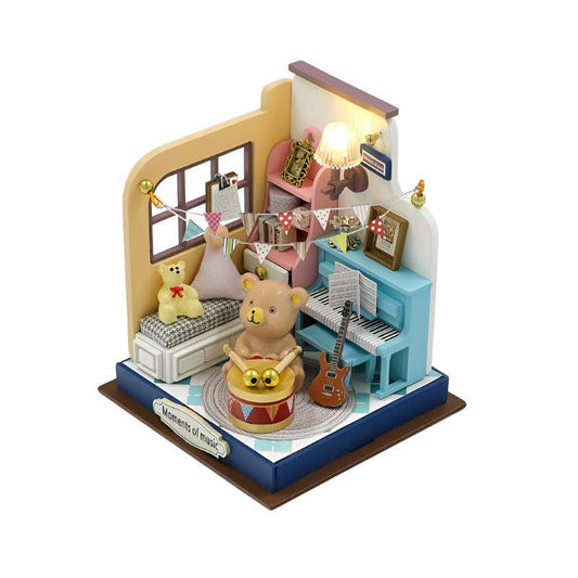 Moments of Music | Palm-Sized DIY Miniature House Kit - The Emporium