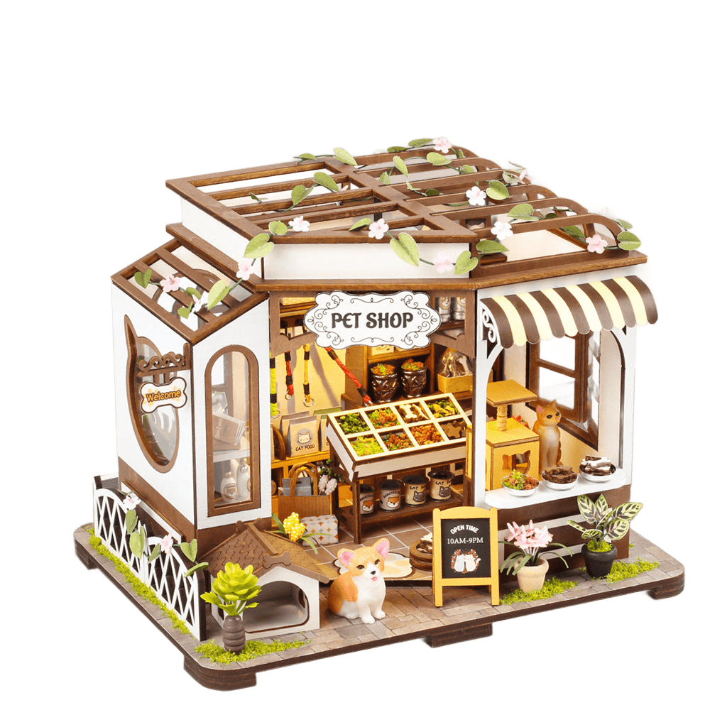 Pet Shop | DIY Miniature House Kit - The Emporium