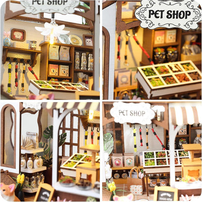 Pet Shop | DIY Miniature House Kit - The Emporium