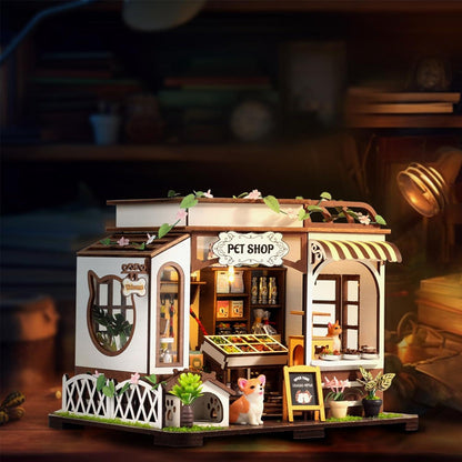 Pet Shop | DIY Miniature House Kit - The Emporium