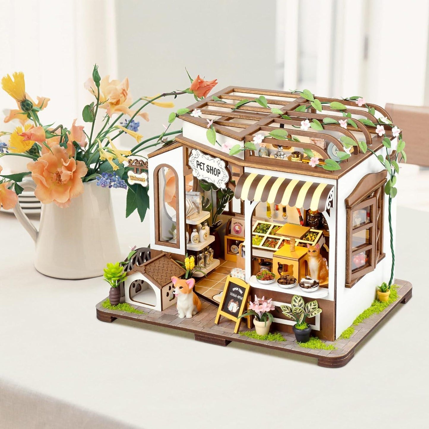 Pet Shop | DIY Miniature House Kit - The Emporium