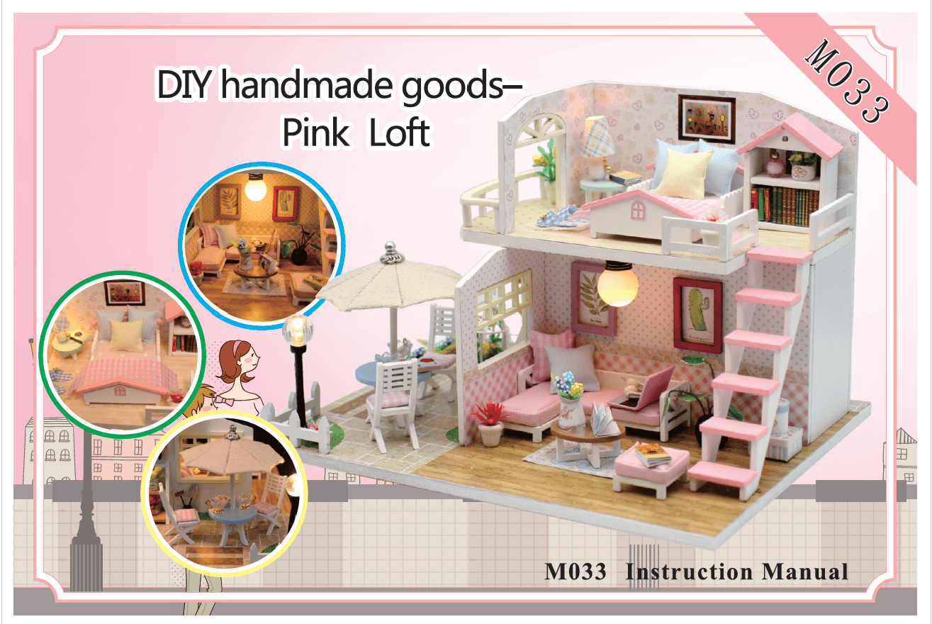 Pink Loft M033 | English Manual