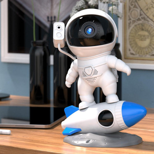 Rocket Astronaut Galaxy Starry Sky Projector Lamp - The Emporium