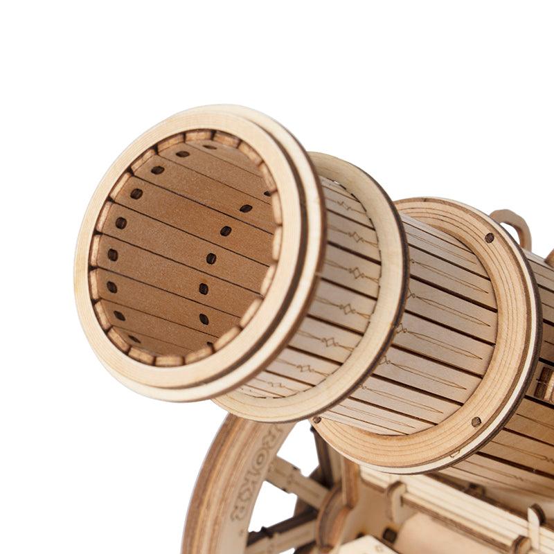 ROKR 3D Wooden Puzzle Wheeled Siege Artillery KW801 [Only Ship To U.S.] - The Emporium