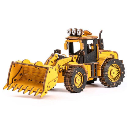 ROKR Bulldozer Engineering Vehicle 3D Wooden Puzzle TG509K [Only Ship To U.S.] - The Emporium