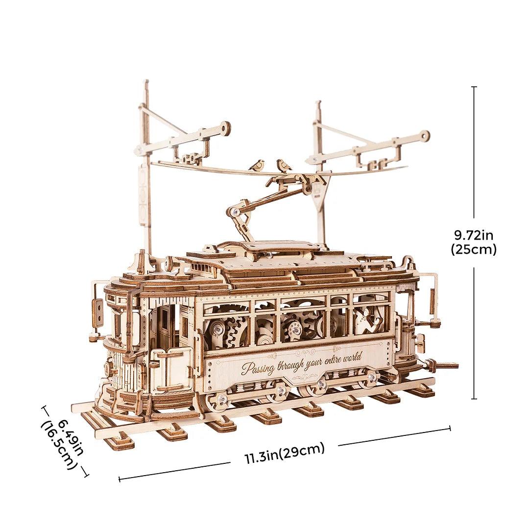 ROKR Classic City Tram 3D Wooden Puzzle LK801 - The Emporium