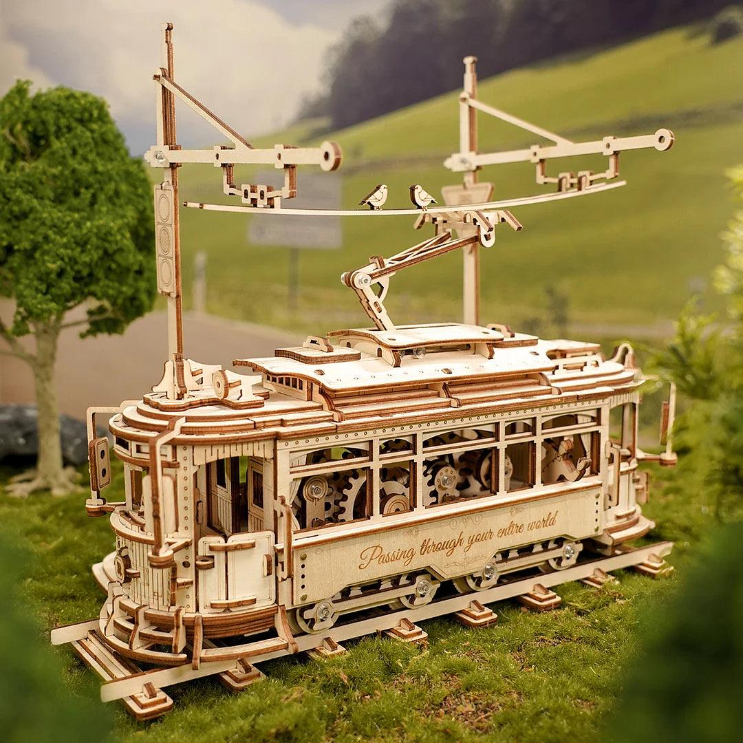 ROKR Classic City Tram 3D Wooden Puzzle LK801 - The Emporium