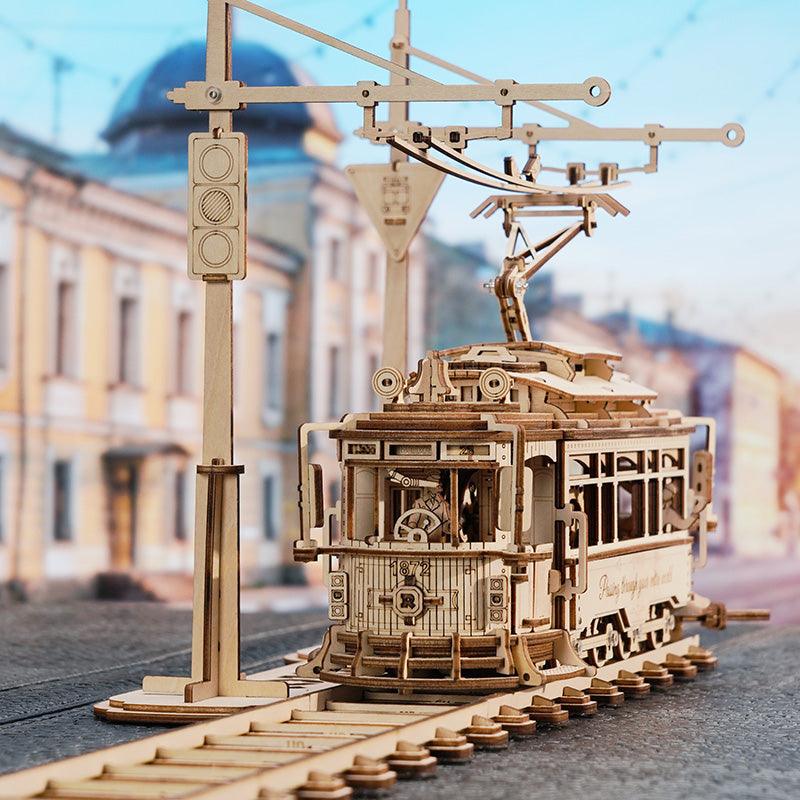 ROKR Classic City Tram 3D Wooden Puzzle LK801 - The Emporium