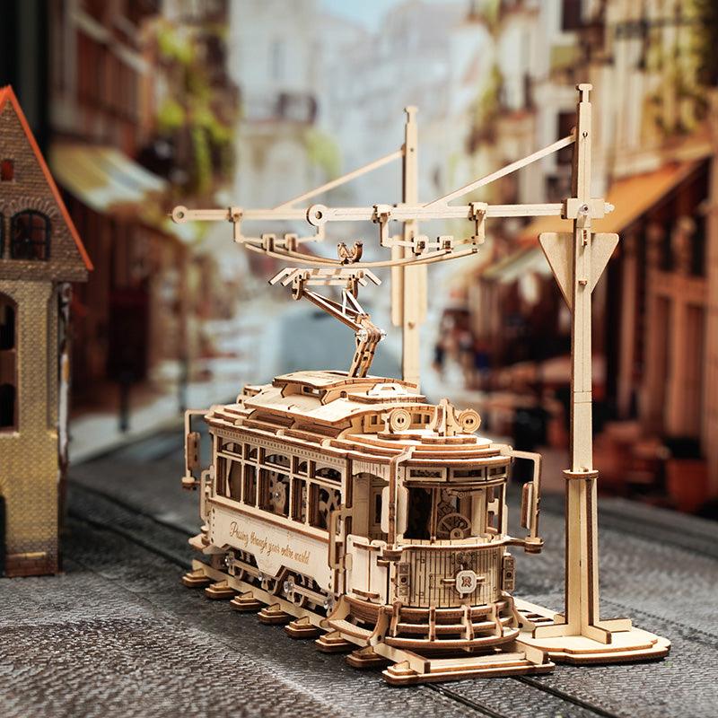 ROKR Classic City Tram 3D Wooden Puzzle LK801 - The Emporium