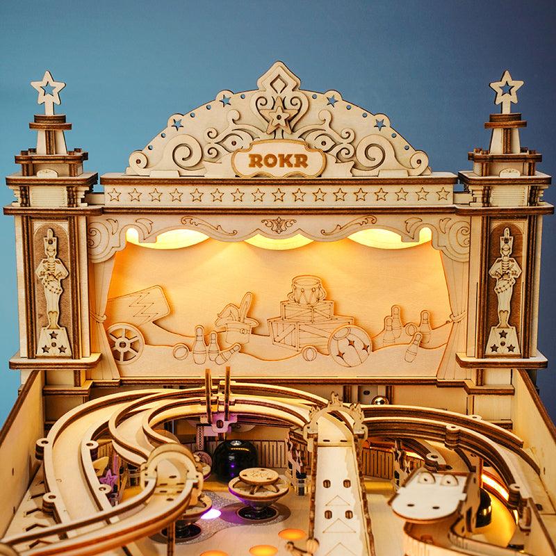 ROKR DIY Pinball Machine 3D Wooden Puzzle EG01 - The Emporium