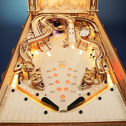 ROKR DIY Pinball Machine 3D Wooden Puzzle EG01 - The Emporium