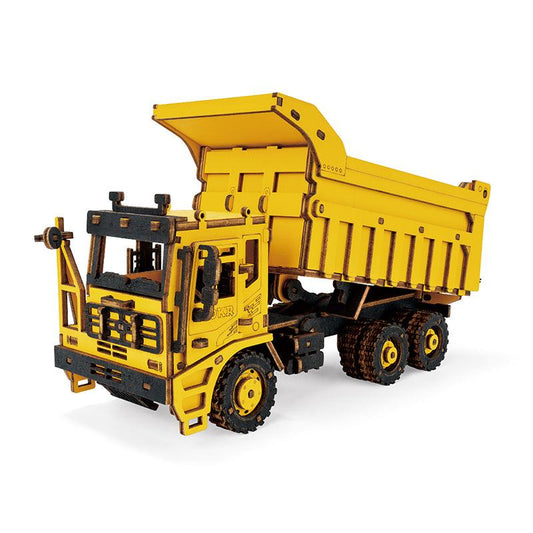 ROKR Dump Truck Engineering Vehicle 3D Wooden Puzzle TG603K [Only Ship To U.S.] - The Emporium