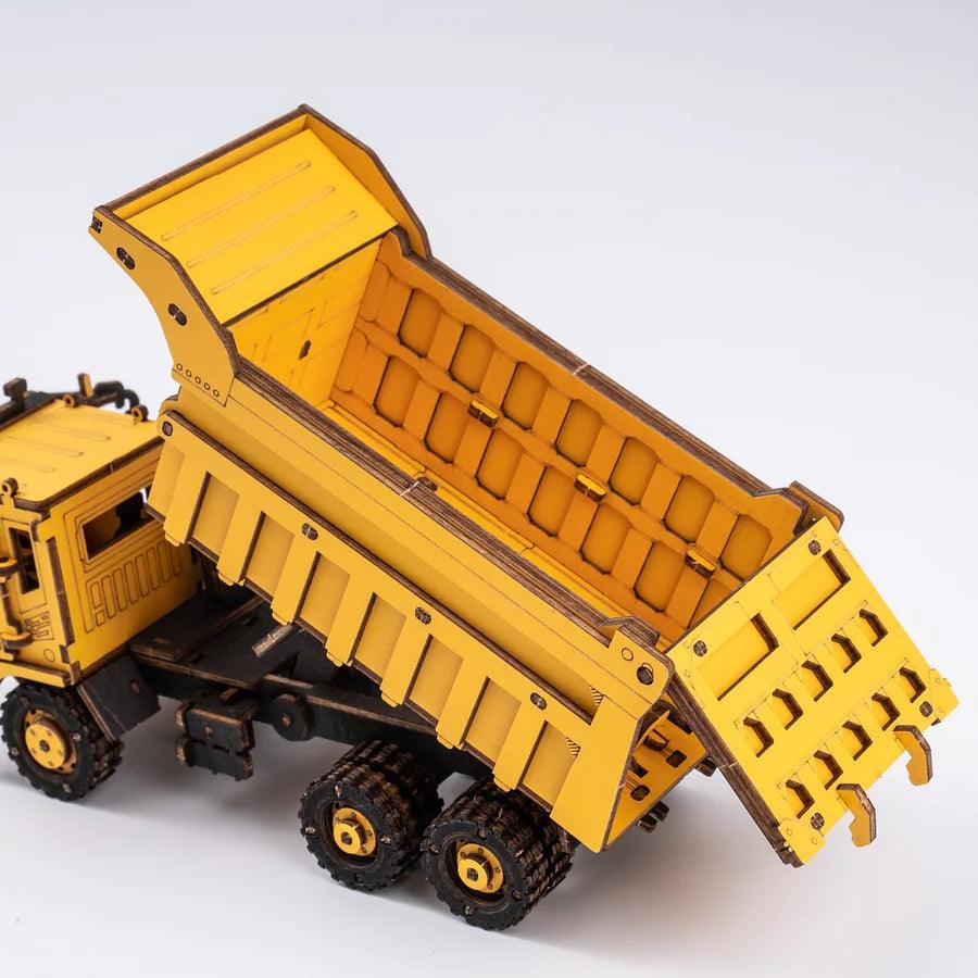 ROKR Dump Truck Engineering Vehicle 3D Wooden Puzzle TG603K [Only Ship To U.S.] - The Emporium