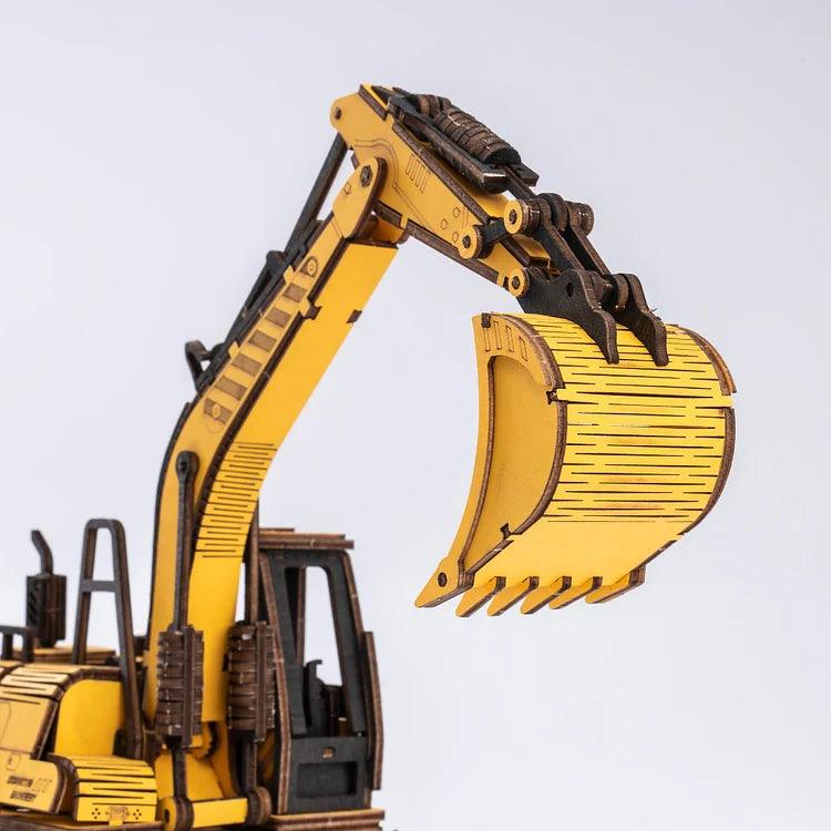 ROKR Excavator Engineering Vehicle 3D Wooden Puzzle TG508K [Only Ship To U.S.] - The Emporium