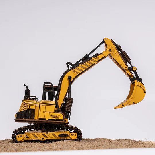 ROKR Excavator Engineering Vehicle 3D Wooden Puzzle TG508K [Only Ship To U.S.] - The Emporium