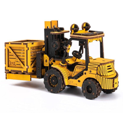 ROKR Forklift Engineering Vehicle 3D Wooden Puzzle TG413K [Only Ship To U.S.] - The Emporium