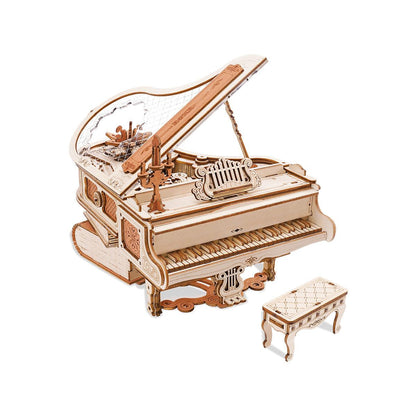 ROKR Magic Piano Mechanical Music Box 3D Wooden Puzzle AMK81 - The Emporium