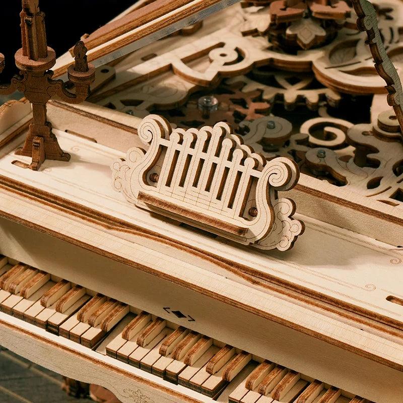 ROKR Magic Piano Mechanical Music Box 3D Wooden Puzzle AMK81 - The Emporium