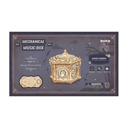 ROKR Secret Garden DIY Mechanical Music Box AMK52 [Only Ship To U.S.] - The Emporium