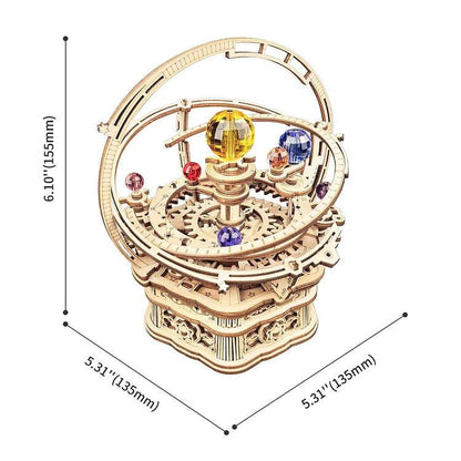 ROKR Starry Night Orrery Mechanical Music Box AMK51 [Only Ship To U.S.] - The Emporium