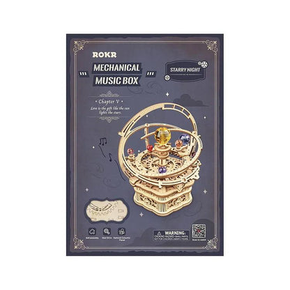 ROKR Starry Night Orrery Mechanical Music Box AMK51 [Only Ship To U.S.] - The Emporium