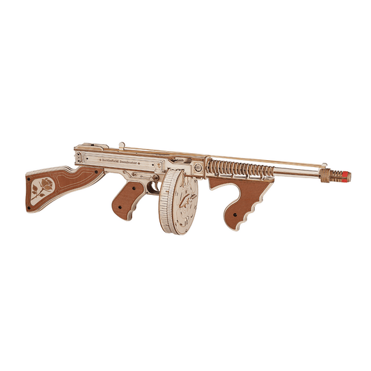 ROKR Thompson Submachine Gun Toy 3D Wooden Puzzle LQB01 - The Emporium